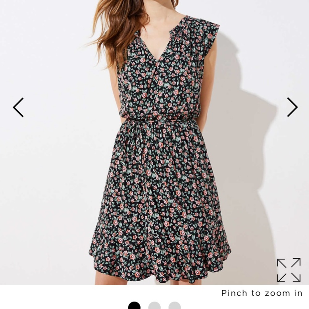 NWT LOFT, Floral Dress for all seasons!🌸☀️🍁❄️